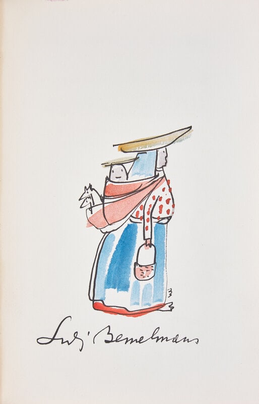 [Children's & Illustrated] Bemelmans, Ludwig. The Donkey Inside (1 of 3)