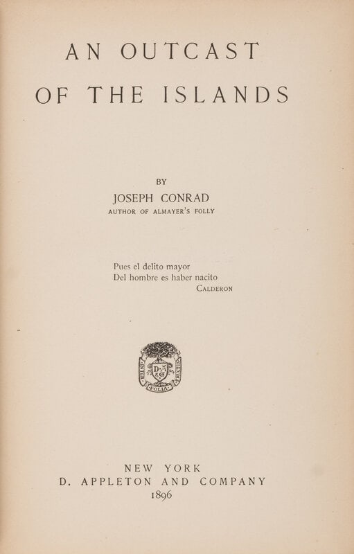 [Literature] Conrad, Joseph. Pair of Titles (1 of 3)