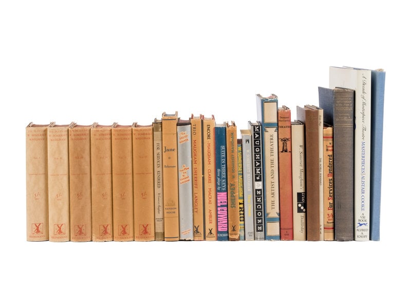 [Literature] [Maugham, W. Somerset]. Group of 23 Theater Related Titles (1 of 4)