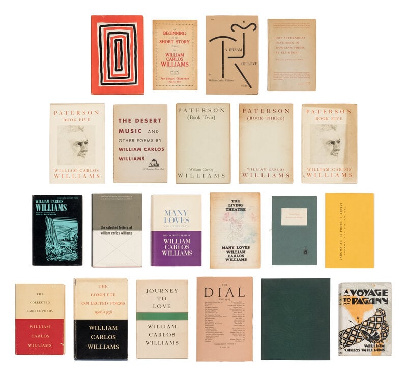 [Literature] Williams, William Carlos. Group of 22 Titles (1 of 8)