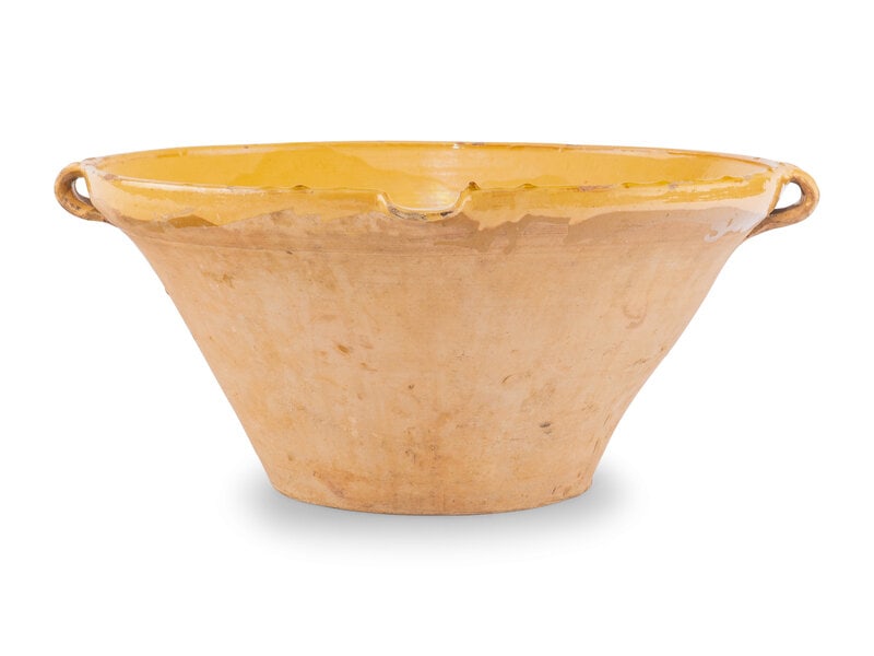 A Large French Glazed Earthenware Tian  (1 of 17)