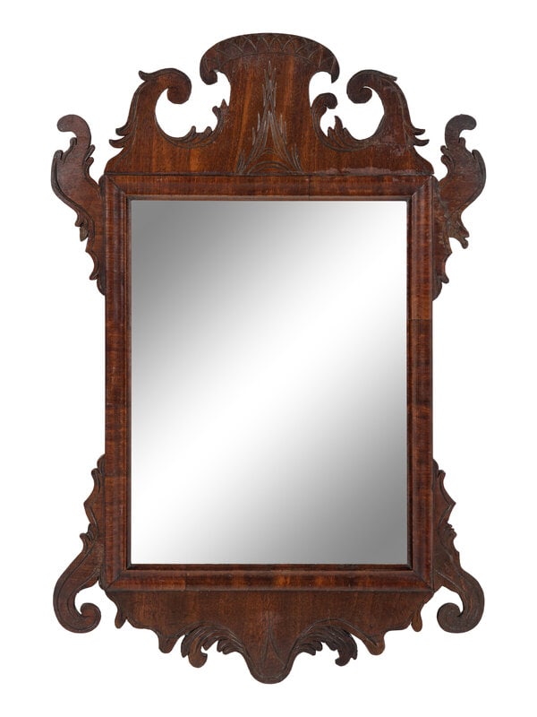 An English Mahogany Mirror (1 of 19)