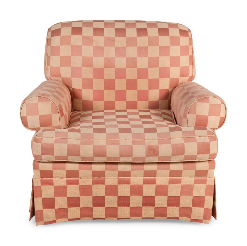 A Custom Upholstered Lounge Chair (1 of 17)