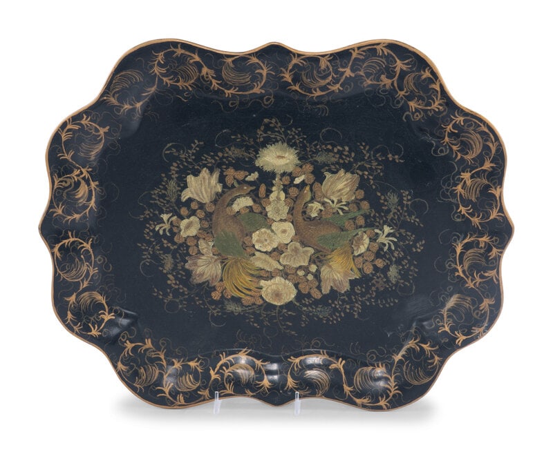 A Victorian Painted Tôle Tray (1 of 16)