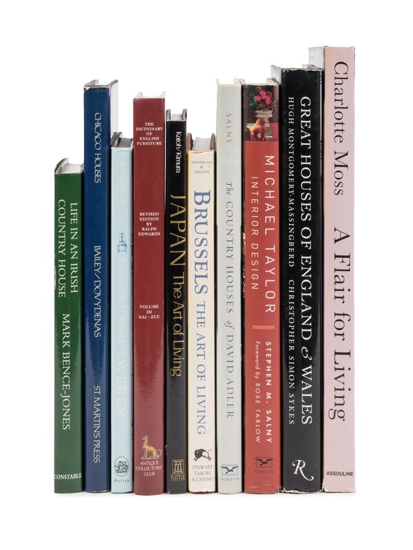 A Collection of Books Pertaining to Interior Design (1 of 16)