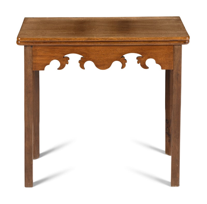 An English Mahogany Flip-Top Table (1 of 17)