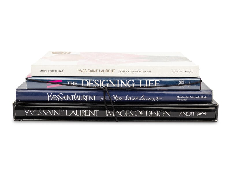 Four Books on Yves Saint Laurent and Fashion Design (1 of 5)