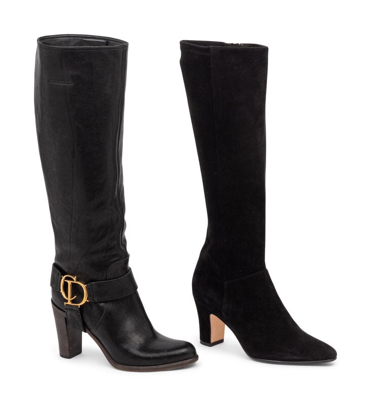 Christian Dior & Manolo Blahnik, Two Pairs of Tall Boots (1 of 2)