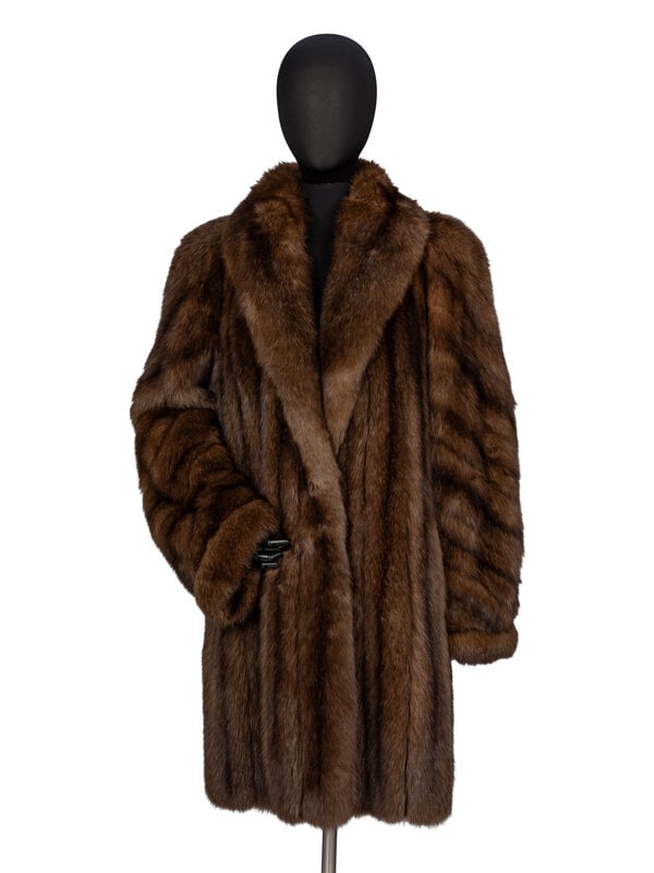 A Russian Sable Fur Coat (1 of 4)