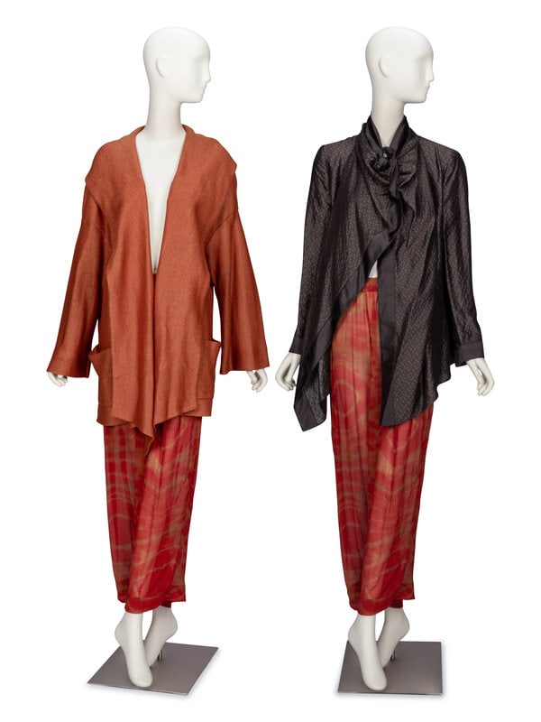 Romeo Gigli & Giorgio Armani, Two Jackets & One Pair of Pants (1 of 2)