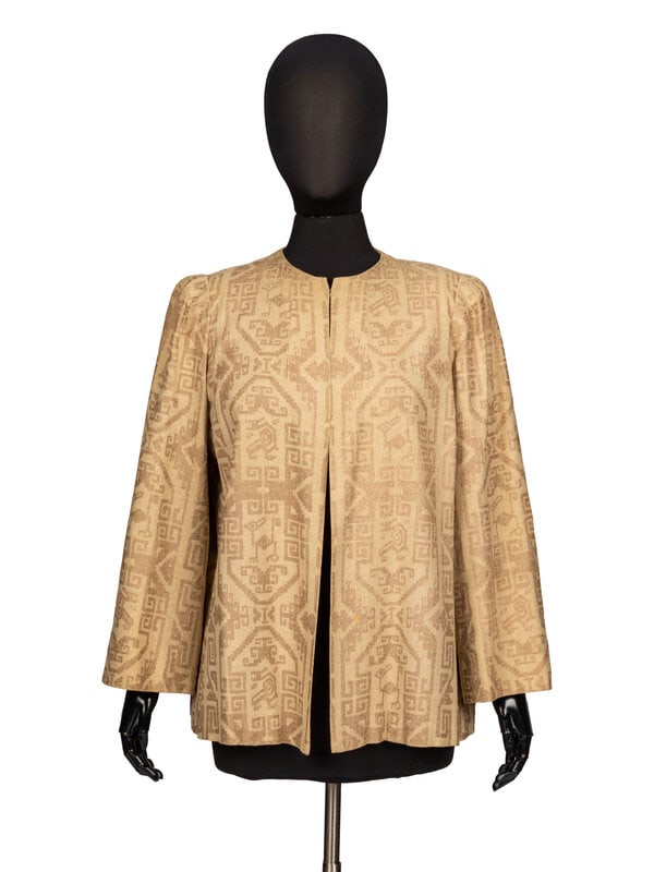 Mariano Fortuny, Stenciled Jacket, c. Late 1930's  (1 of 4)