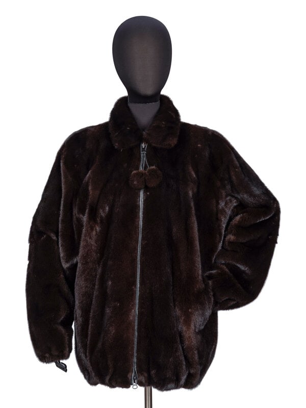 Blackglama, Ranch Mink Bomber Jacket (1 of 4)