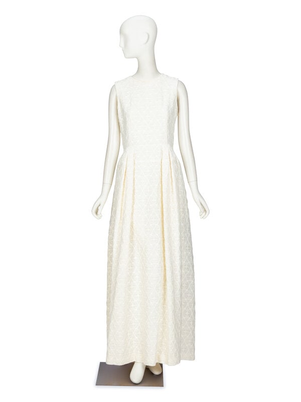 Alexander McQueen, White Jacquard Dress (1 of 4)