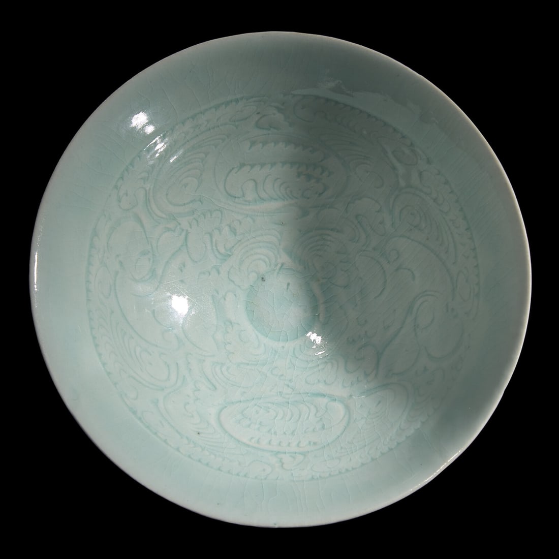 A Chinese Qingbai Incised \"Boys\" Bowl, Southern Song Dynasty 南宋 青白