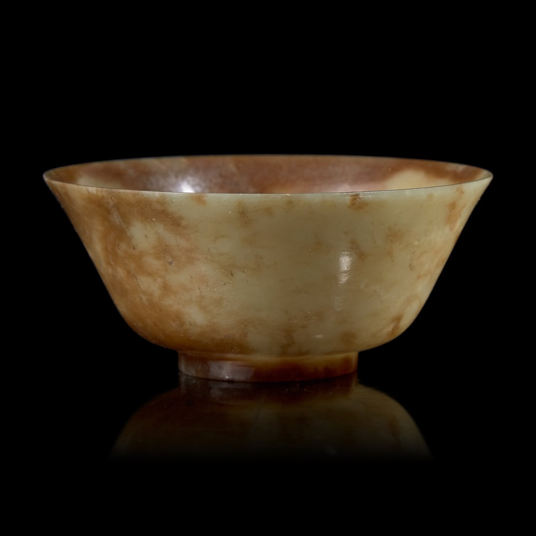 A Chinese Yellowish Jade Bowl 黃玉盌一件