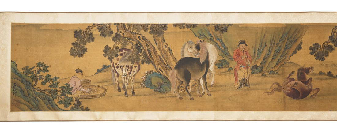 After Zhao Mengfu (1254-1322) 赵孟頫（款）