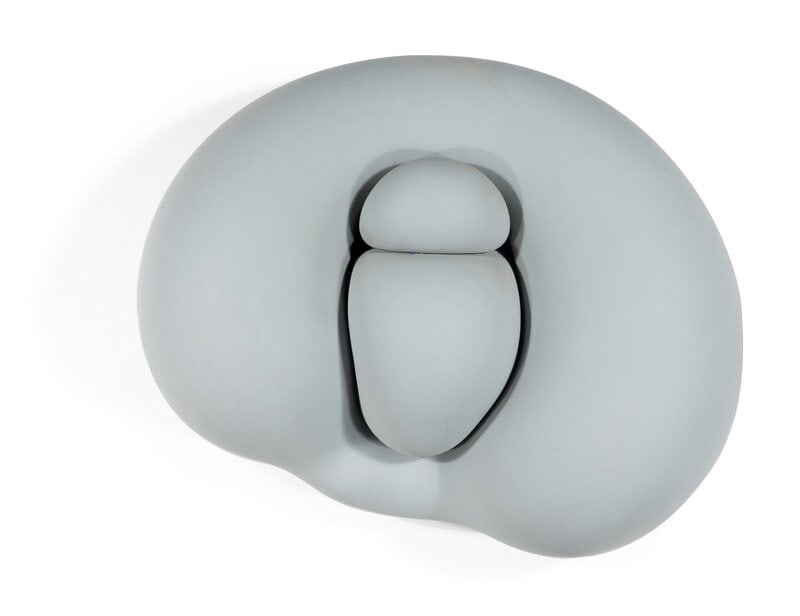 Charles Robert Boyce (Canadian, b. 1955) Biomorphic Wall Sculpture : Charles Robert Boyce (Canadian, b. 1955) Biomorphic Wall Sculpture painted resin apparently unsigned 44 w x 15 1/2 d x 34 1/2 h inches. The Collection of Robert and Judith Rothschild, Northbrook, Il