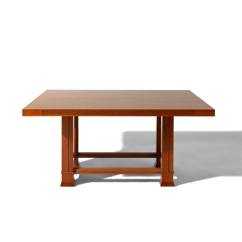 Frank Lloyd Wright (American, 1867-1959) Husser 615 Table for Cassina, Designed 1899/1992  (1 of 2)