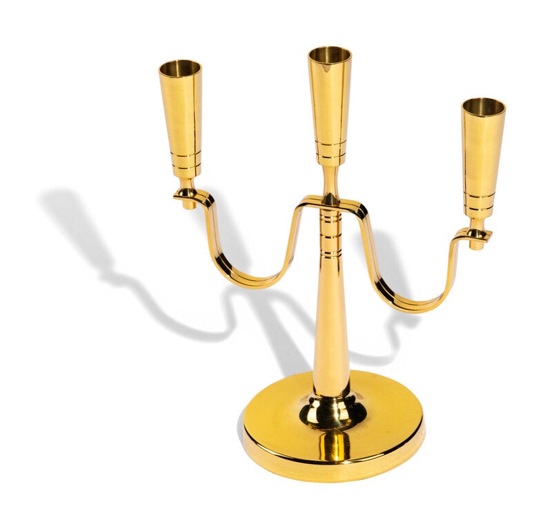 Tommi Parzinger (German, 1903-1981) Candelabra for Dorlyn Silversmiths, c. 1950  (1 of 4)