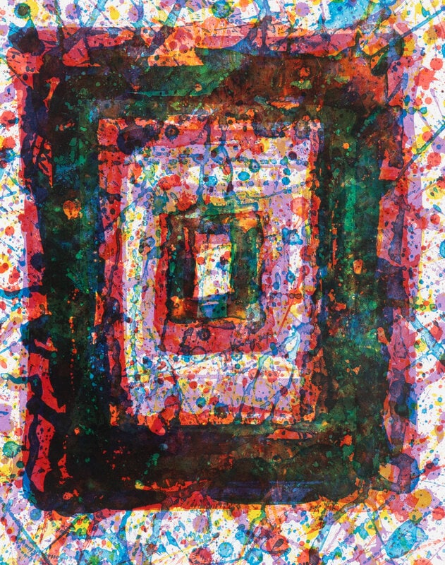 Sam Francis (American, 1923–1994) Untitled, 1979 (1 of 3)