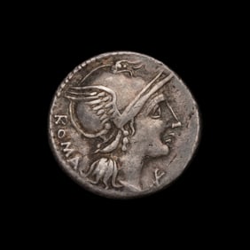 [ANCIENTS] ROMAN REPUBLIC. L. Flaminius (c. 109-108 BC). Ar Denarius (4.1 g, 20 mm)