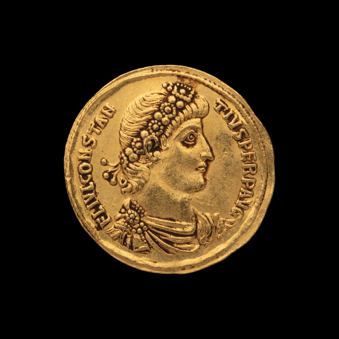 [ANCIENTS] WESTERN ROMAN EMPIRE. Constantius II (355-361 AD). Av Solidus (4.5g, 23mm) (1 of 2)