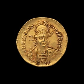 [ANCIENTS] EASTERN ROMAN EMPIRE. Theodosius II (c. 408-420). Av Solidus (4.4g, 21mm)