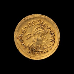 [ANCIENTS] EASTERN ROMAN EMPIRE. Leo I (c. 465 AD). Av Solidus (4.4 g, 21mm)