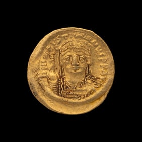 [ANCIENTS] EASTERN ROMAN EMPIRE. Justin II (c. 567-578 AD). Av Solidus (4.5g, 22mm)