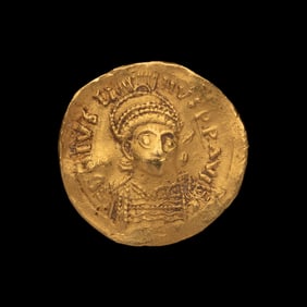 [ANCIENTS] BYZANTINE EMPIRE. Justinian I (c. 530 AD). Av Solidus (4.3g, 21mm)