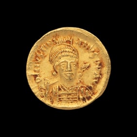 [ANCIENTS] BYZANTINE EMPIRE. Justinian I (c. 530 AD). Av Solidus (4.4g, 22mm)