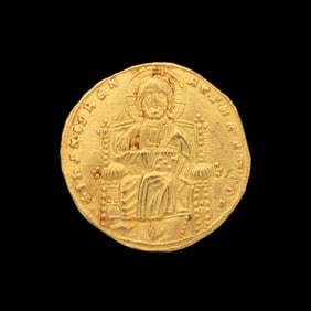 [ANCIENTS] BYZANTINE EMPIRE. Romanus III Argyros (1028-1064 AD). Av Histamenon (4.5g, 22mm)