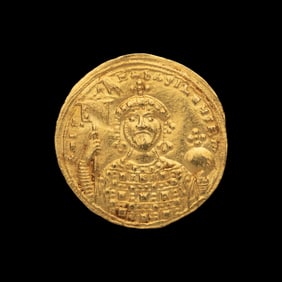 [ANCIENTS] BYZANTINE EMPIRE. Michael IV (1034-1041 AD). Av Histamenon (4.6g, 22mm)