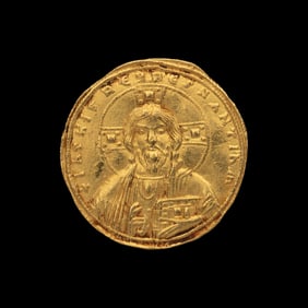 [ANCIENTS] BYZANTINE EMPIRE. Michael IV (1034-1041 AD). Av Histamenon (4.5g, 23mm)