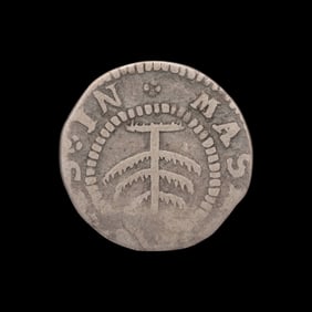 [MASSACHUSETTS] A 1652-Dated 1 Shilling Silver Coin
