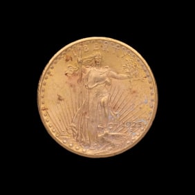 A 1925 Saint Gaudens $20 Gold Coin