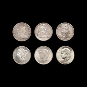 A Six-Coin $1 Type-Set