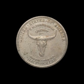 A 1935 Old Spanish Trail Commemorative 50c Coin