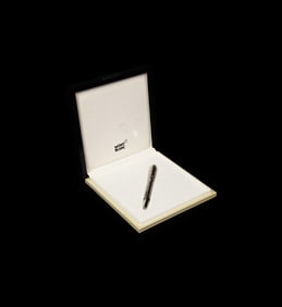 A Montblanc Limited Edition Soulmakers for 100 Years Diamond Mounted Fountain Pen