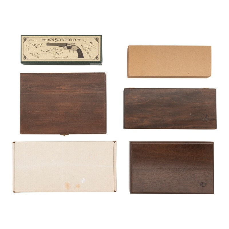 Lot of Six Pistol Boxes (1 of 1)