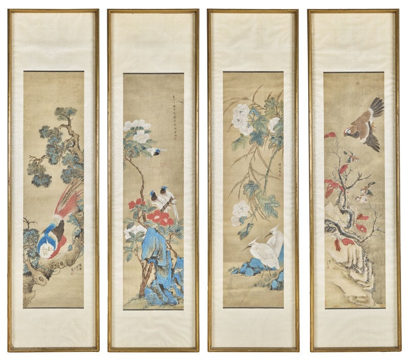 In the Style of Lu Zhi (Chinese, 1496-1576) 陸治（款） (1 of 5)