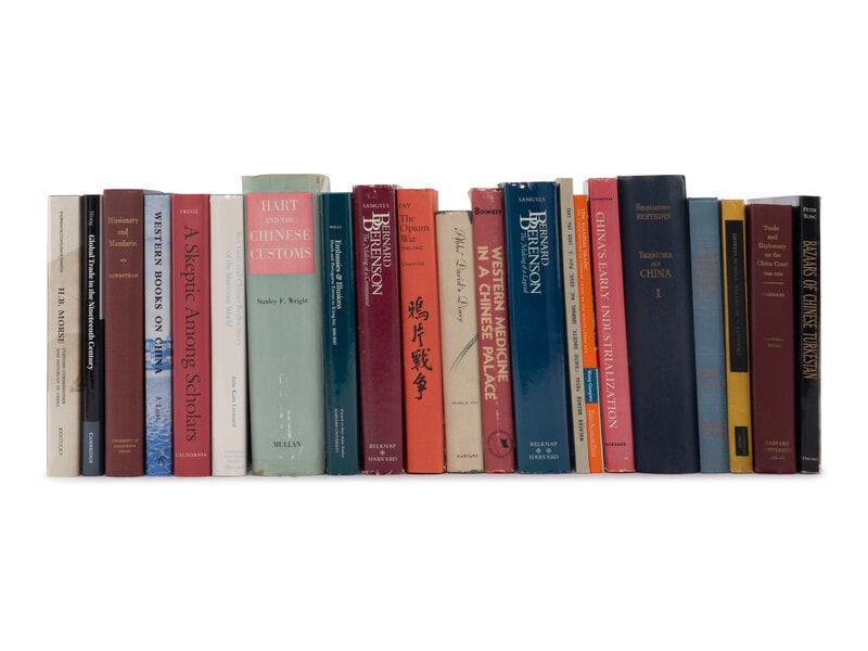 [CHINA–FOREIGN TRADE, CULTURE EXCHANGE & TRAVEL BOOKS] A Group of Forty-Three Works on China's (1 of 2)