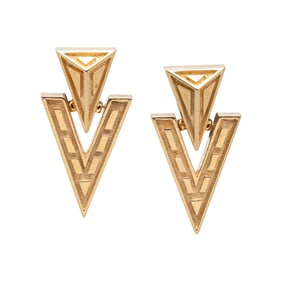 YELLOW GOLD EARRINGS