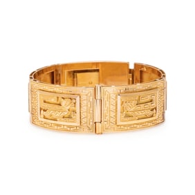 YELLOW GOLD BRACELET