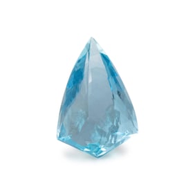 AN UNMOUNTED AQUAMARINE