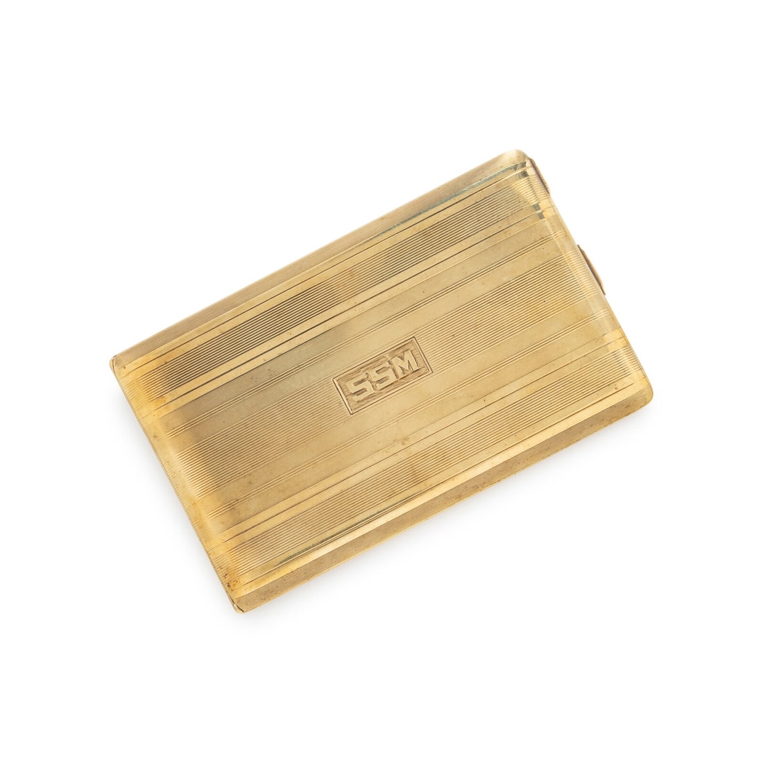 YELLOW GOLD CIGARETTE CASE (1 of 2)