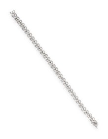 DIAMOND AND WHITE GOLD BRACELET