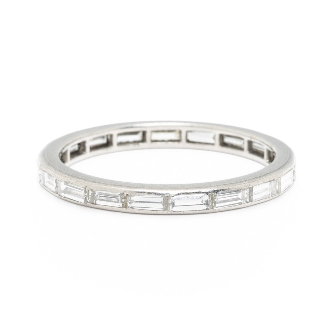 PLATINUM AND DIAMOND ETERNITY BAND (1 of 2)