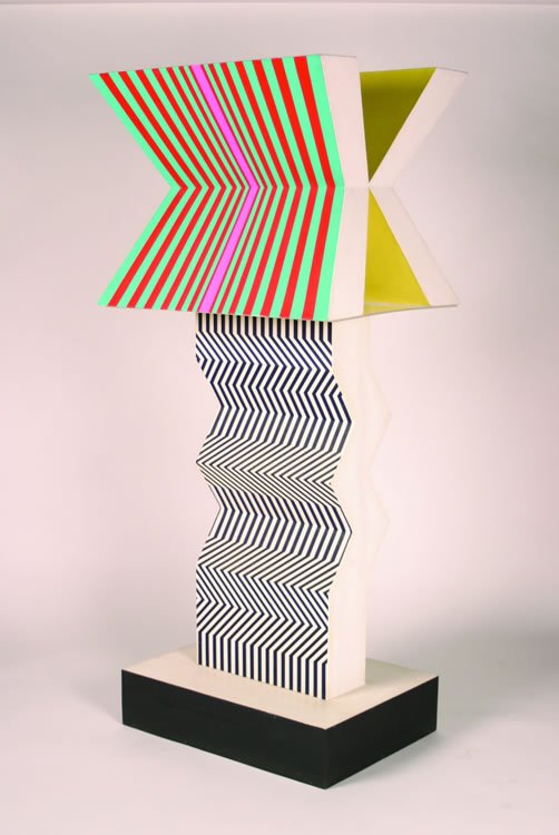 John Pearson: John Pearson American (b. 1940)Freeoil on canvas construction78 x 33 x 26 inchesProvenance: Estate of Leo S. Guthman