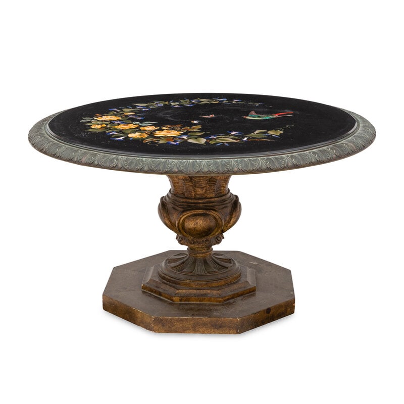 An Italian Pietra Dura Center Table (1 of 4)
